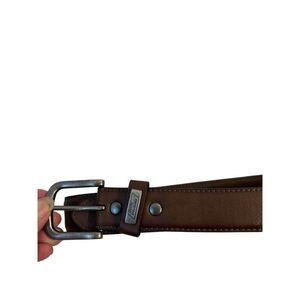 Dickies belt brown synthetic leather size 38